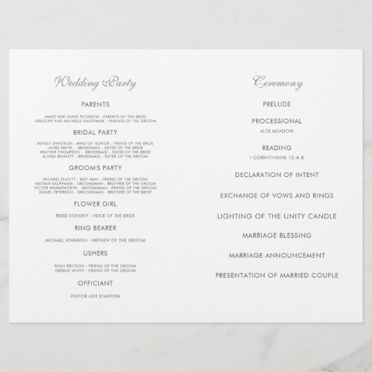 庭のバラ – 結婚式場 (裏面)