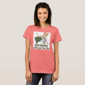 庭のヒント1 – 土を知る Tシャツ (正面フル)