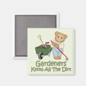 庭のヒント#1 - Know Dirt マグネット (正面/裏面)