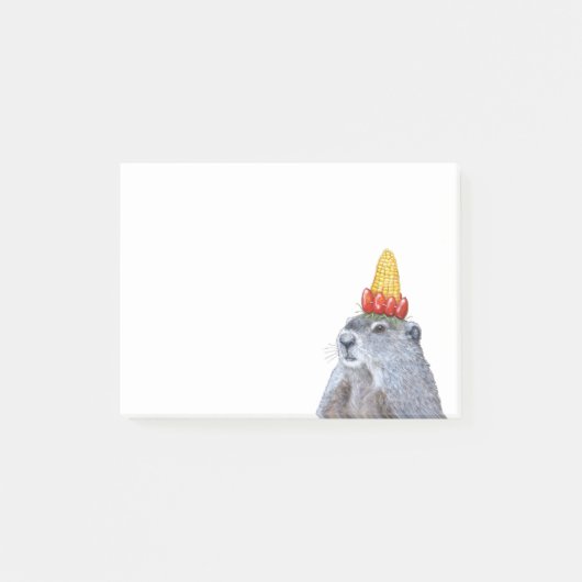 庭のピエロのポスト・イット ポストイット (正面)