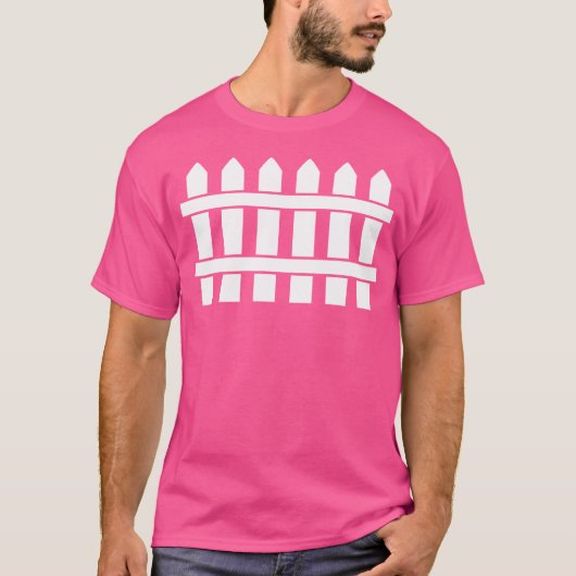 庭のフェンス Tシャツ (正面)
