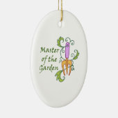 庭のマスター セラミックオーナメント (右)