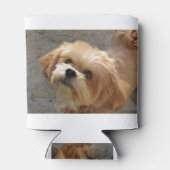 庭のラサ・アプソ犬 缶クーラー (裏面)