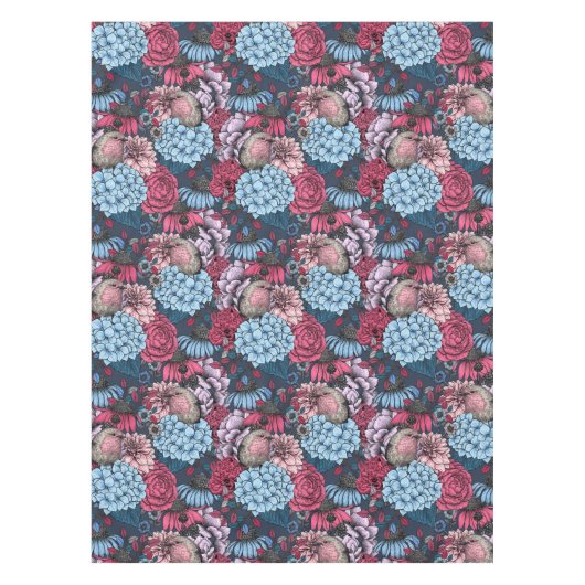 庭のロビンス3 テーブルクロス (正面)