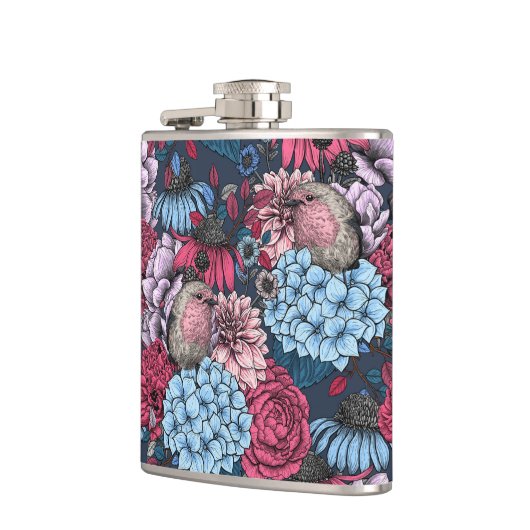 庭のロビンス3 フラスク (左)