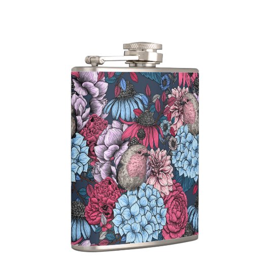 庭のロビンス3 フラスク (右)