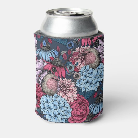 庭のロビンス3 缶クーラー (缶裏面)