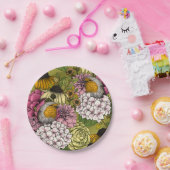 庭のロビンズ2 ペーパープレート (パーティー)