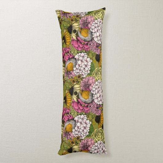 庭のロビンズ2 ボディピロー (裏面 (縦))