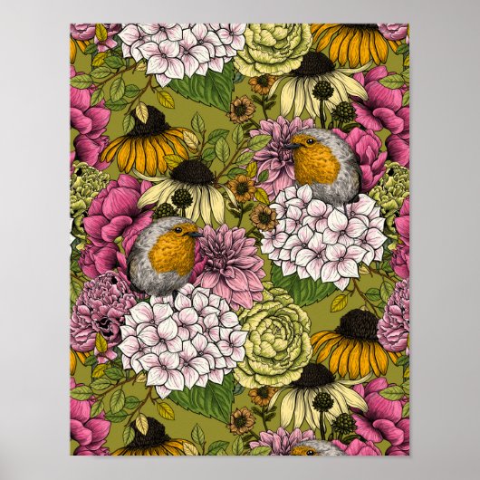 庭のロビンズ2 ポスター (正面)