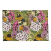 庭のロビンズ2 枕カバー (裏面-右)