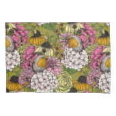 庭のロビンズ2 枕カバー (正面左)