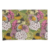 庭のロビンズ2 枕カバー (正面右)