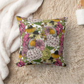 庭のロビンズ クッション (ブランケット)