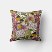 庭のロビンズ クッション (裏面)