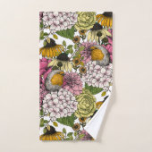 庭のロビンズ バスタオルセット (ハンドタオル)