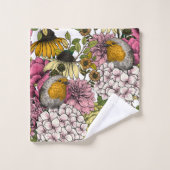 庭のロビンズ バスタオルセット (ウォッシュタオル)