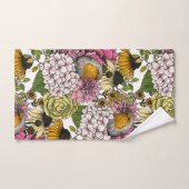 庭のロビンズ バスタオルセット (ハンドタオル)