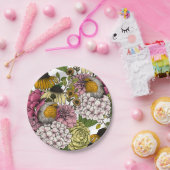 庭のロビンズ ペーパープレート (パーティー)