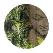 庭のローカルな情報の彫像: Chiang Ma カッティングボード (正面)