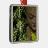 庭のローカルな情報の彫像: Chiang Ma メタルオーナメント (右)