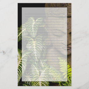 庭のローカルな情報の彫像: Chiang Ma 便箋