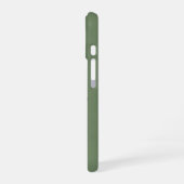 庭のヴィンテージ蓮 iPhone 16ケース (左側面)