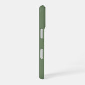 庭のヴィンテージ蓮 iPhone 16ケース (右側面)