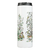 庭の三毛猫 タンブラー (裏面)