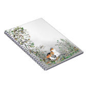 庭の三毛猫 ノートブック (右側)