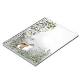 庭の三毛猫 ノートブック (左側)