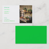 庭の中央名刺 名刺 (正面/裏面)