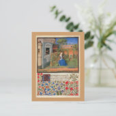 庭の乙女 ポストカード (スタンド正面)