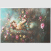 庭の乙女 薄葉紙 (正面)