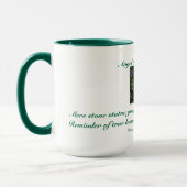 庭の信号器のマグの天使 マグカップ (左)