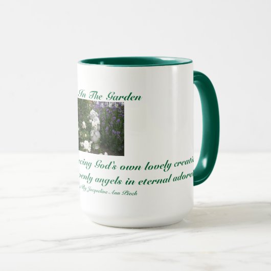 庭の信号器のマグの天使 マグカップ (正面右)