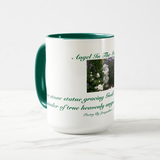 庭の信号器のマグの天使 マグカップ (正面左)