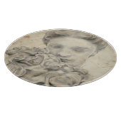 庭の像 カッティングボード (角)