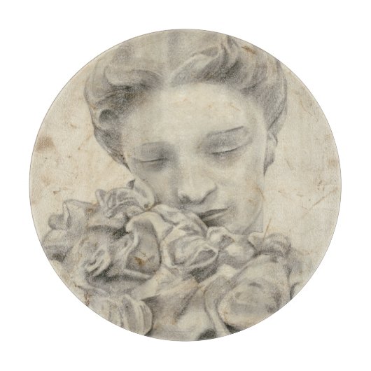 庭の像 カッティングボード (正面)