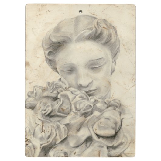 庭の像 クリップボード (裏面)