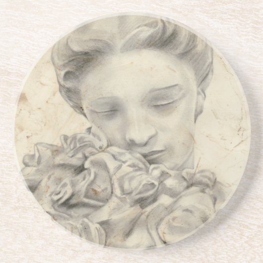 庭の像 コースター (正面)