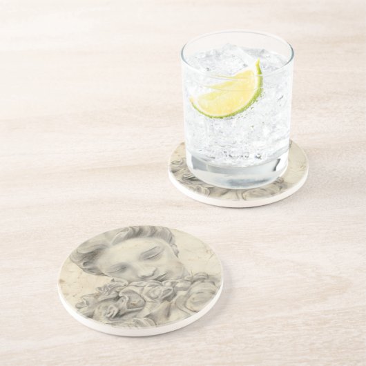 庭の像 コースター (側面)