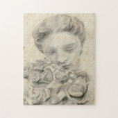 庭の像 ジグソーパズル (縦)