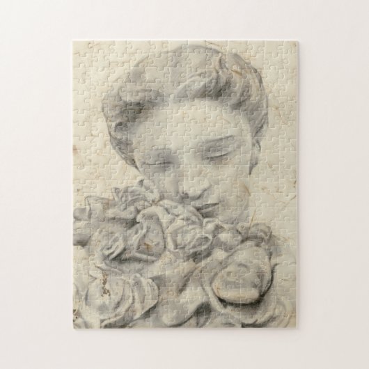 庭の像 ジグソーパズル (縦)