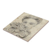 庭の像 タイル (側面)