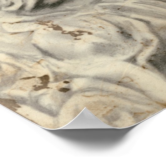 庭の像 ポスター (角)