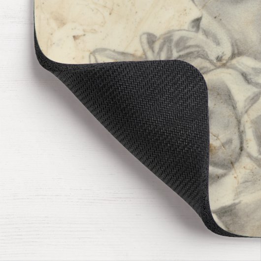 庭の像 マウスパッド (コーナー)