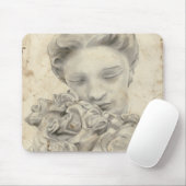 庭の像 マウスパッド (マウス)