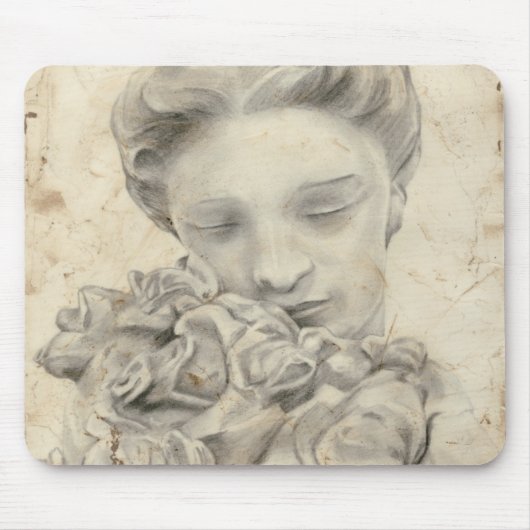 庭の像 マウスパッド (正面)