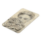 庭の像 マグネット (左側)